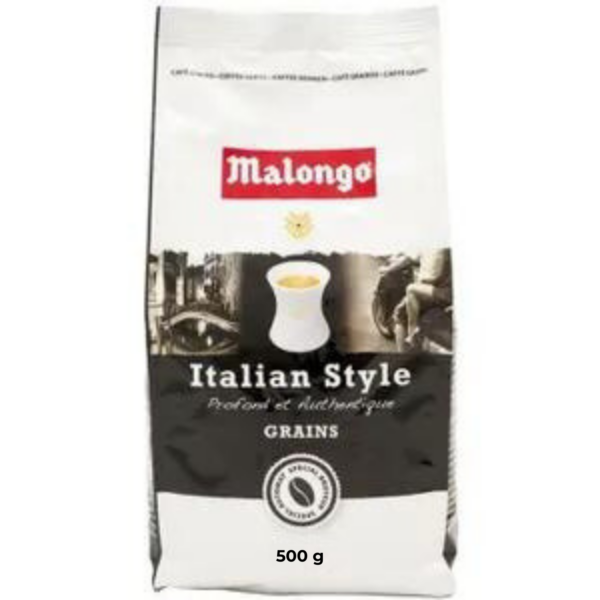 Malongo NC - Nouvelle-Calédonie - café en grains Italian Style